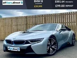 Silver Used 2016 BMW i8 Performance Coupe | £37,999 (Expensive)