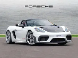 White Used 2024 Porsche 718 Cabriolet | £132,999 (A bit pricey)