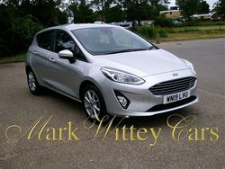 Silver Used 2019 Ford Fiesta Zetec Hatchback | £7,690 (Fair price)