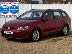 Red Used 2014 VW Golf VII SE Estate | £10,999 (A bit pricey)