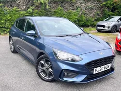 Blue Used 2020 Ford Focus ST-Line Hatchback | £10,000 (Fair price)