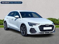 White Used 2025 Audi A3 S-Line Hatchback | £28,257 (Fair price)