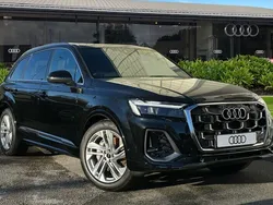 Black New 2024 Audi Q7 S-Line SUV | £61,995 (Fair price)