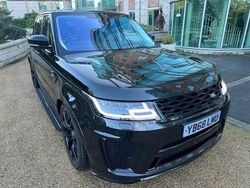 Black Used 2018 Land Rover Range Rover Sport SVR SUV | £37,995 (Fair price)