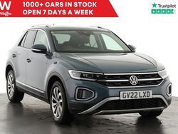 Blue Used 2022 VW T-Roc Style SUV | £20,699 (Fair price)