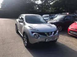 Silver Used 2016 Nissan Juke Tekna SUV | £7,995 (Fair price)