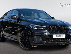 Black Used 2021 BMW X6 M Sport SUV | £40,500