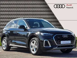 Black Used 2022 Audi Q5 S-Line SUV | £31,495 (Fair price)