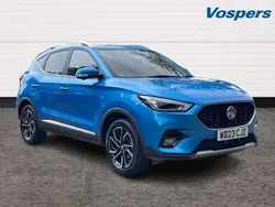 Blue Used 2023 MG ZS Exclusive Sedan | £15,990 (Fair price)