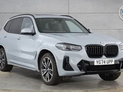 Grey Used 2024 BMW X3 M Sport SUV | £46,799 (Expensive)