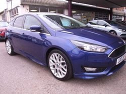 Blue Used 2016 Ford Focus Zetec Hatchback | £4,850 (Fair price)
