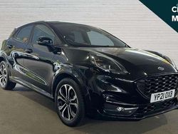 Black Used 2021 Ford Puma ST-Line SUV | £14,579