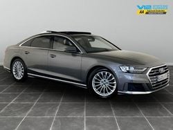 Grey Used 2020 Audi A8 S-Line Sedan | £27,995 (Super price)