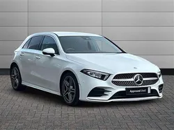 White Used 2021 Mercedes A180 Executive Hatchback | £20,050 (Fair price)
