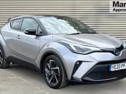 Silver Used 2020 Toyota C-HR SUV | £18,607 (Fair price)