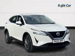 White Used 2022 Nissan Qashqai Acenta Premium SUV | £15,399 (Good price)