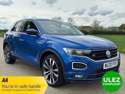 Blue Used 2020 VW T-Roc R-line SUV | £12,250 (Good price)