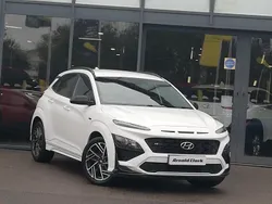 White Used 2022 Hyundai Kona N Line SUV | £15,498 (A bit pricey)