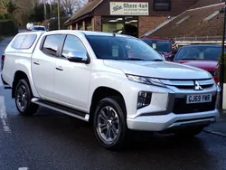 White Used 2019 Mitsubishi L200 Top Pickup | £26,494