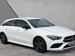 White Used 2023 Mercedes CLA200 Executive Estate | £23,417 (Fair price)