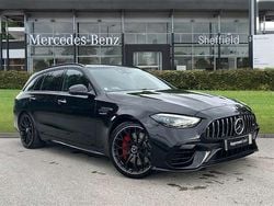 Black Used 2024 Mercedes C63S AMG Premium Plus Estate | £68,385 (Good price)