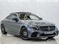 Grey Used 2023 Mercedes C220 AMG line Coupe | £36,095