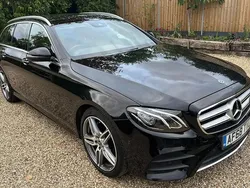 Black Used 2018 Mercedes E220 AMG Line Premium Estate | £24,099 (A bit pricey)
