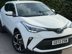 White Used 2022 Toyota C-HR Design SUV | £19,699 (Fair price)