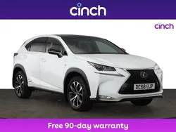 White Used 2017 Lexus NX300h Sport Line SUV | £18,159 (Good price)