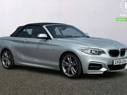 Silver Used 2016 BMW M240 Comfort Edition Cabriolet | £16,999 (Fair price)