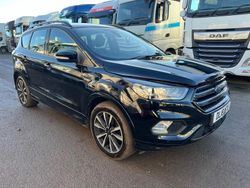Black Used 2018 Ford Kuga ST-Line SUV | £4,750