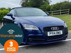 Blue Used 2014 Audi TT Roadster Black Edition Cabriolet | £9,350