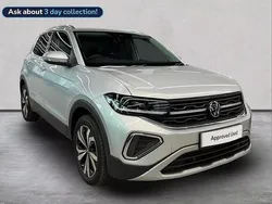 Silver Used 2024 VW T-Cross Style SUV | £22,499 (Fair price)