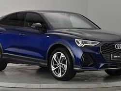 Blue Used 2022 Audi Q3 Sportback Black Edition SUV | £28,750 (Super price)