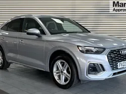 Silver Used 2022 Audi Q5 S-Line SUV | £29,991 (Good price)