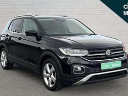 Black Used 2021 VW T-Cross SEL SUV | £15,885 (Fair price)