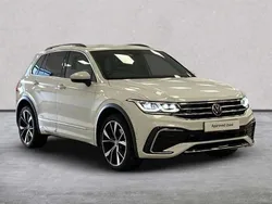 White Used 2021 VW Tiguan R-line SUV | £23,421 (Fair price)
