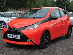 Orange Used 2015 Toyota Aygo X-cite Hatchback | £6,295 (Fair price)