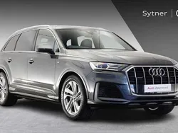 Grey Used 2022 Audi Q7 S-Line SUV | £46,000 (Fair price)