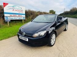 Black Used 2012 VW Golf Cabriolet SE Cabriolet | £4,995 (Fair price)