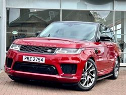 Red Used 2018 Land Rover Range Rover Sport HSE Dynamic SUV | £25,000 (A bit pricey)