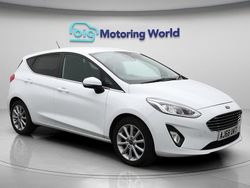 White Used 2018 Ford Fiesta Titanium Hatchback | £7,454 (Fair price)