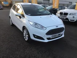 White Used 2016 Ford Fiesta Titanium Hatchback | £4,995 (Fair price)