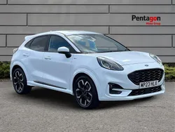 White Used 2023 Ford Puma ST-Line X SUV | £16,995 (Fair price)