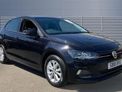 Black Used 2018 VW Polo SE Hatchback | £12,441 (Fair price)