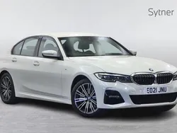 White Used 2021 BMW 330e M Sport | £20,000 (Good price)
