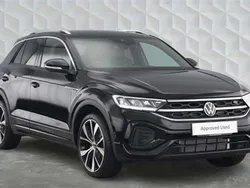 Black Used 2025 VW T-Roc R-line SUV | £36,500