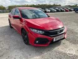 Red Used 2017 Honda Civic SR Hatchback | £10,765 (Fair price)