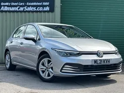 Silver Used 2021 VW Golf VIII S Hatchback | £14,995 (Fair price)