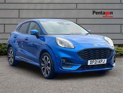 Blue Used 2021 Ford Puma Gen-E ST-Line SUV | £12,899 (Fair price)